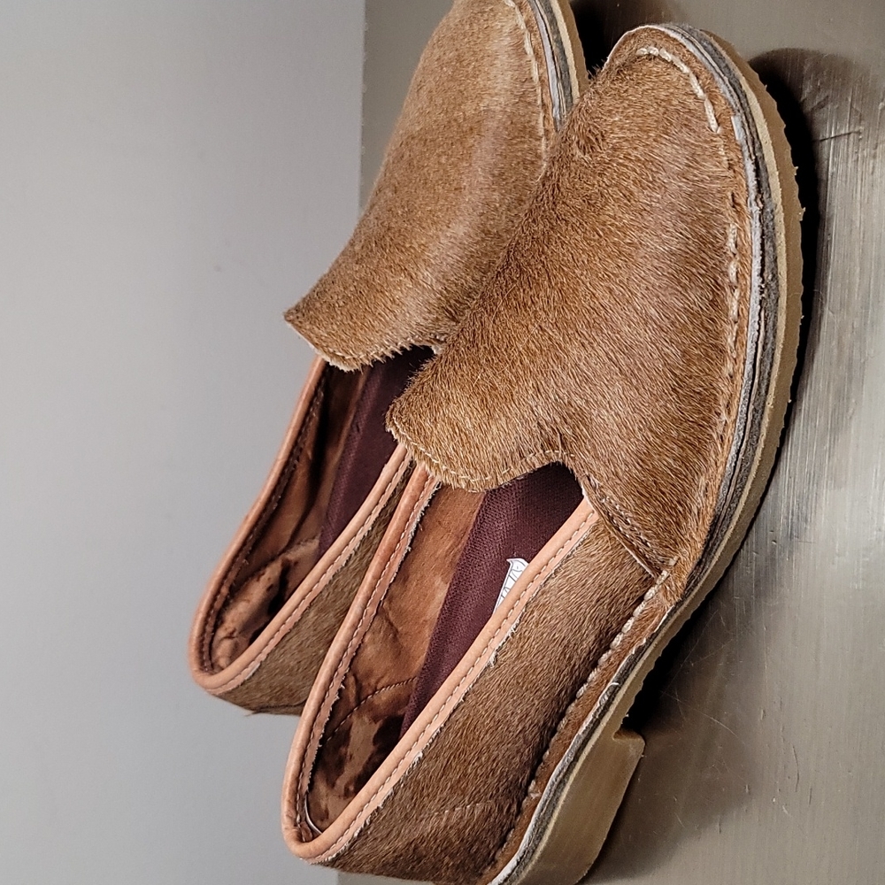 Uwezo cow hide leather shoes.